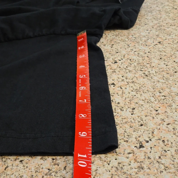 Sun Tees Black 100% Cotton Short Sleeve Long Length Women 2XL - Picture 7 of 8